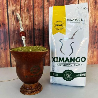 7 Erva-Mate Ximango Tradicional Moída Grossa Composta Menta Nativa Pura Folha Sete Variações