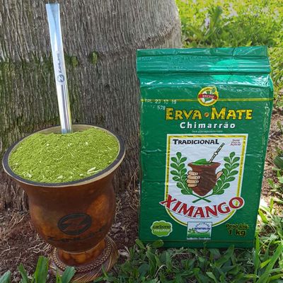 7 Erva-Mate Ximango Tradicional Moída Grossa Composta Menta Nativa Pura Folha Sete Variações