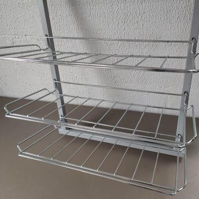 Sapateira Vertical Lateral Grande Deslizante Closet Aramada para Sapatos com Corrediças