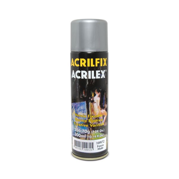 Verniz Acrilfix Spray Fixador Fosco 300ml