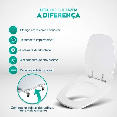 Tampa De Vaso Poliéster Decorada Golfinho E Conchas Optima Para Louça Sensea