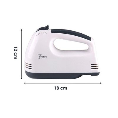Mini Batedeira Portátil 7 Velocidades 260w Batedores Massas Clara 220v