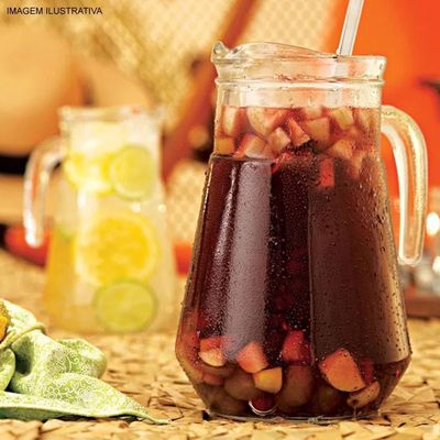 Jarra Bar Sempre Sucos ou Drinks 1,5l Nadir Figueiredo Vidro Transparente