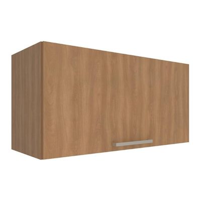 Armário De Cozinha Aéreo Com 1 Porta Basculante 80cm Multimóveis Cr20417 Freijó