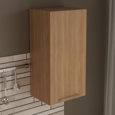 Armário De Cozinha Aéreo Com 1 Porta 40cm Multimóveis Cr20416 Freijó