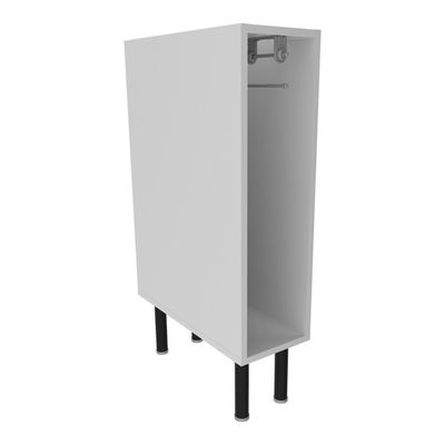 Balcão De Cozinha Em Mdf Com Porta Toalhas 20cm Multimóveis Cr20430 Branco