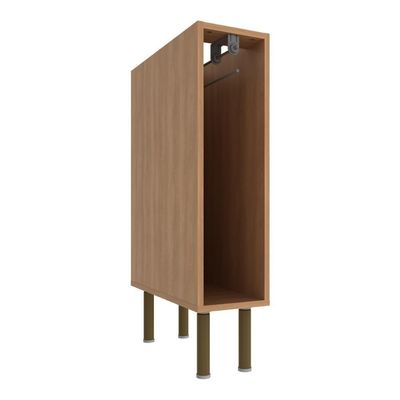 Balcão De Cozinha Com Nicho Porta Toalhas 20cm Multimóveis Cr20423 Freijó