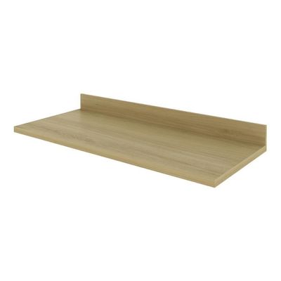 Tampo 100% Mdf 30mm Para Balcão De Cozinha 120cm Multimóveis Cr20436 Carvalho Tropical Carvalho Tropical