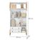 Guarda Roupa Infantil Fantasia 3 Portas 2 Gavetas Branco