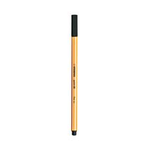 Caneta Hidrográfica Stabilo Point 0.4mm Fine Preta