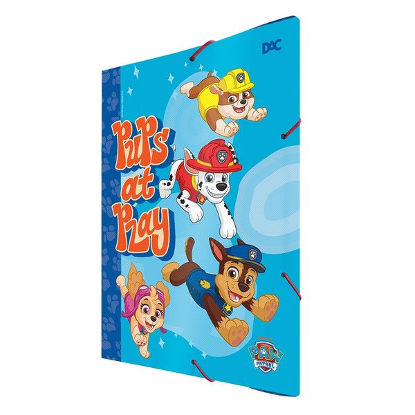 Pasta Aba Elástica DAC Ofício Patrulha Canina Pasta Aba Elástica DAC Ofício Patrulha Canina