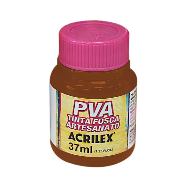 Tinta Pva Fosca para Artesanato 37ml Marrom
