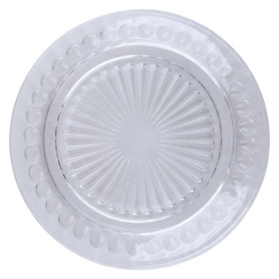 Queijeira De Vidro Crown 20cm CV244732 Cazza