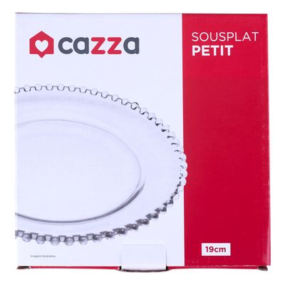 Sousplast de Vidro 19cm Petit CV244735 Cazza