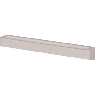 Toalheiro para Banheiro Bege 55cm Adesivo Parede Porta Toalha Eleve Ou