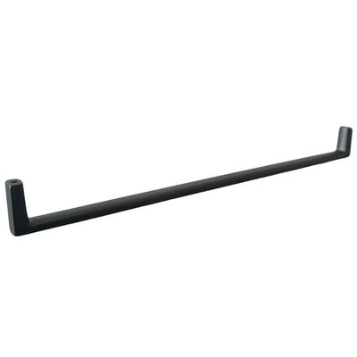 Puxador Preto Reto Alça para Móveis 256mm Oeiras Torralba Guarda-Roupas Porta Armário Gavetas