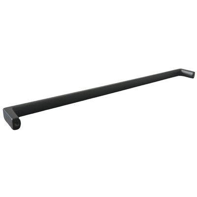 Puxador Preto Reto Alça para Móveis 256mm Oeiras Torralba Guarda-Roupas Porta Armário Gavetas