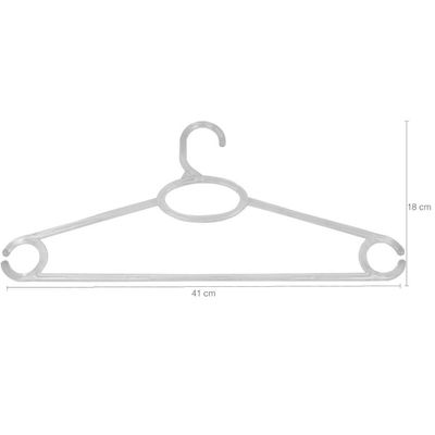 Cabide de Roupa Vestido Regata Alça Adulto Cristal Transparente Cinquetti Avulso