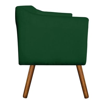 Namoradeira Julia 2 Lugares Suede Verde - D'Rossi