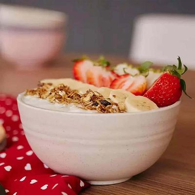 Kit 6 Cumbucas Bowl de Bambu Sortido 15x7cm Lyor Sobremesa Cereais Frutas Petiscos