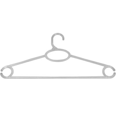 50 Cabides Transparente Loja de Roupa com Cava Vestido Regata Alça Adulto Cinquetti