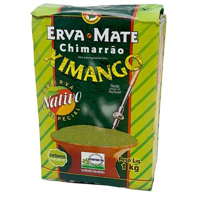 3 Pacote de Erva Mate De Chimarrão Reserva Especial 1kg cada Ximango