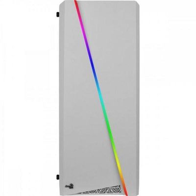 Gabinete Gamer Aerocool Cylon Branco Rgb Lateral Acrílico
