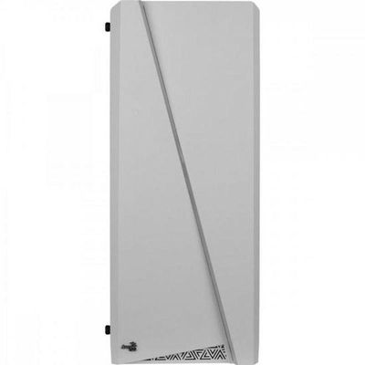 Gabinete Gamer Aerocool Cylon Branco Rgb Lateral Acrílico