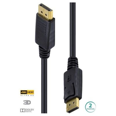 Cabo Displayport 1.3v 60hz 2 Metros Dp13-2