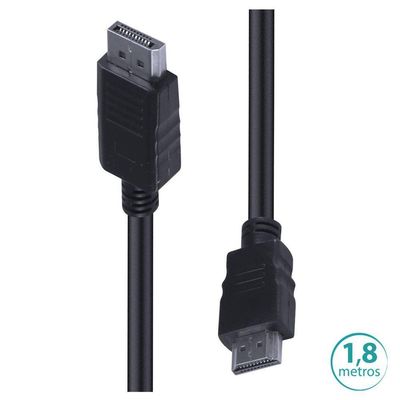 Cabo Dp X Hdmi 1.4v 1.8m Hdp18