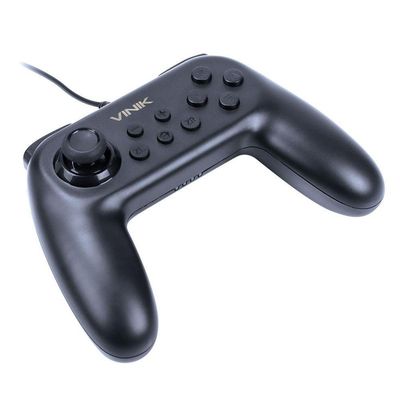 Controle Para Nintendo Switch Com Fio Usb Modelo Ns Preto