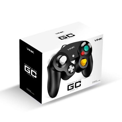 Controle Pc Usb Game Cube - Retrô - Vinik Gc