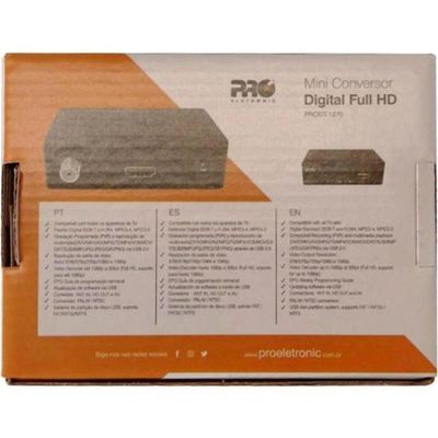 Conversor Digital Proeletronic Prodt1270