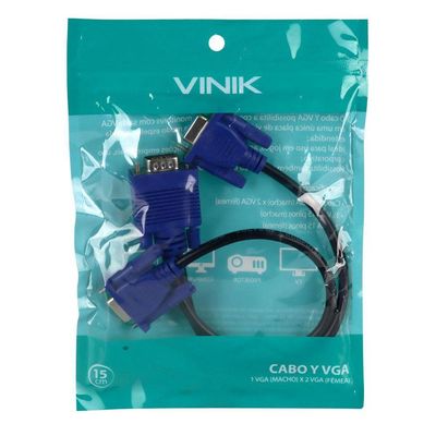Cabo Y Vga Macho X 2 Vga Femea Avy-1m/2f