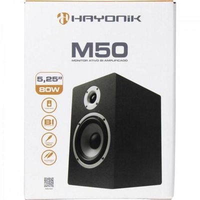 Monitor De Referência Para Estúdio Hayonik M50