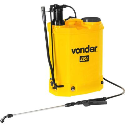 Pulverizador Costal 2 em 1 Manual ou Bateria com Bateria de Lítio 18 Litros Vonder