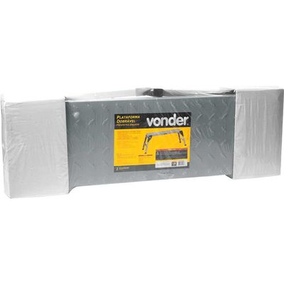Plataforma de metal dobrável 150 kgf VONDER