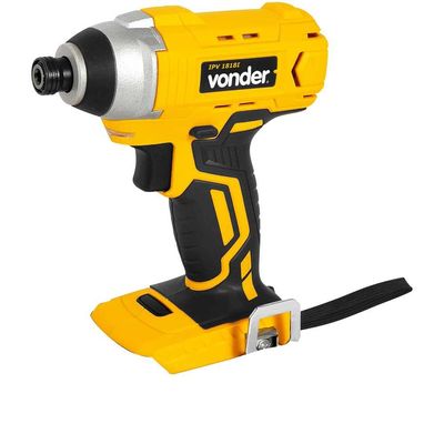 Parafusadeira com impacto bateria intercambiável de 18 V (não acompanha) mandril de 1/4" IPV 1818I VONDER