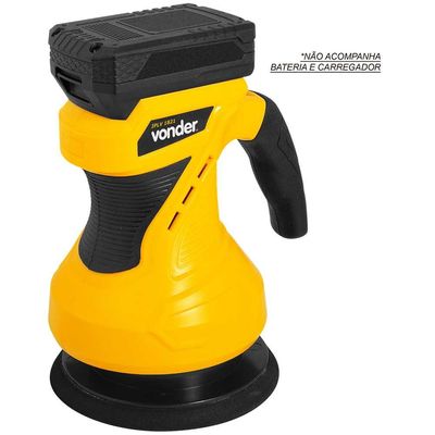 Politriz roto-orbital bateria intercambiável de 18 V sem bateria e sem carregador IPLV 1821 VONDER