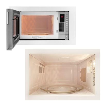 Micro-ondas De Embutir Fit Line 25l Fischer Branco 110V