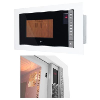 Micro-ondas De Embutir Fit Line 25l Fischer Branco 110V