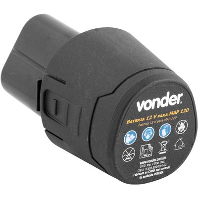 Bateria 120 V íons de lítio para máquina de assentar piso MAP 120 e MAP 125 VONDER