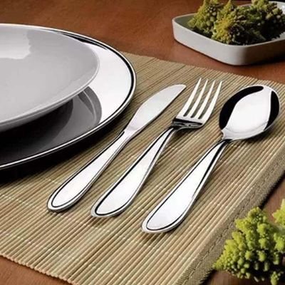 Kit 60 Garfos de Mesa 19cm Inox Lyon Brinox Restaurantes Hotel Refeição