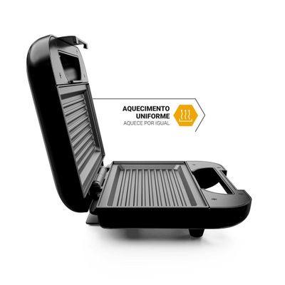 Sanduicheira e Grill Philco Inox 2 em 1 PGR27A 750W 127V