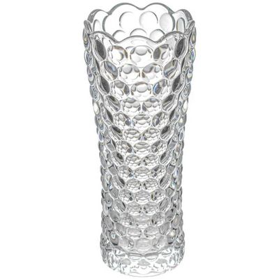 Vaso Bubble de Vidro 7x17cm para Flor Planta Decorativo Lyor Redondo Incolor