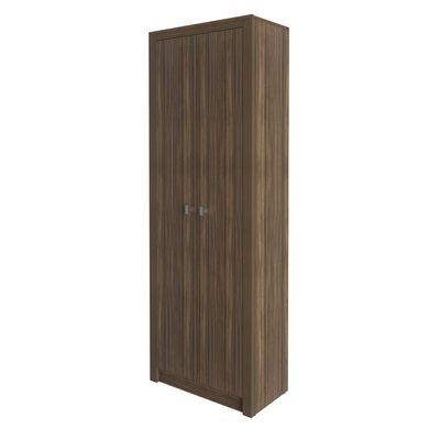 Armário para Escritório com 2 Portas e 5 Prateleiras ME4105 Nogal Tecnomobili