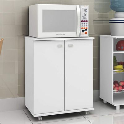 Balcão Multiuso com 2 Portas BL3300 BrancoTecnomobili