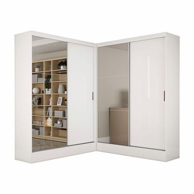 Closet Casal Duplo Belém 4 Portas Plus  Carioca Móveis