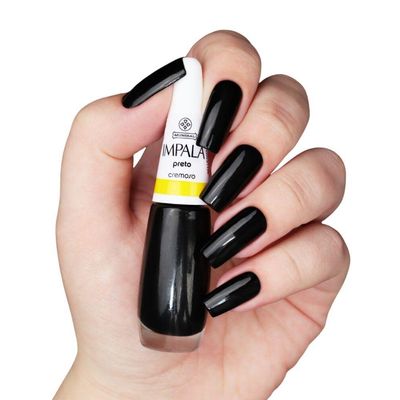 Impala Esmalte A Cor Da Sua Moda Preto 7,5ml