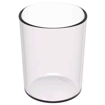 Kit 12 Copos 400ml Transparente Plástico Escolar Refeitórios Servir Água Sucos